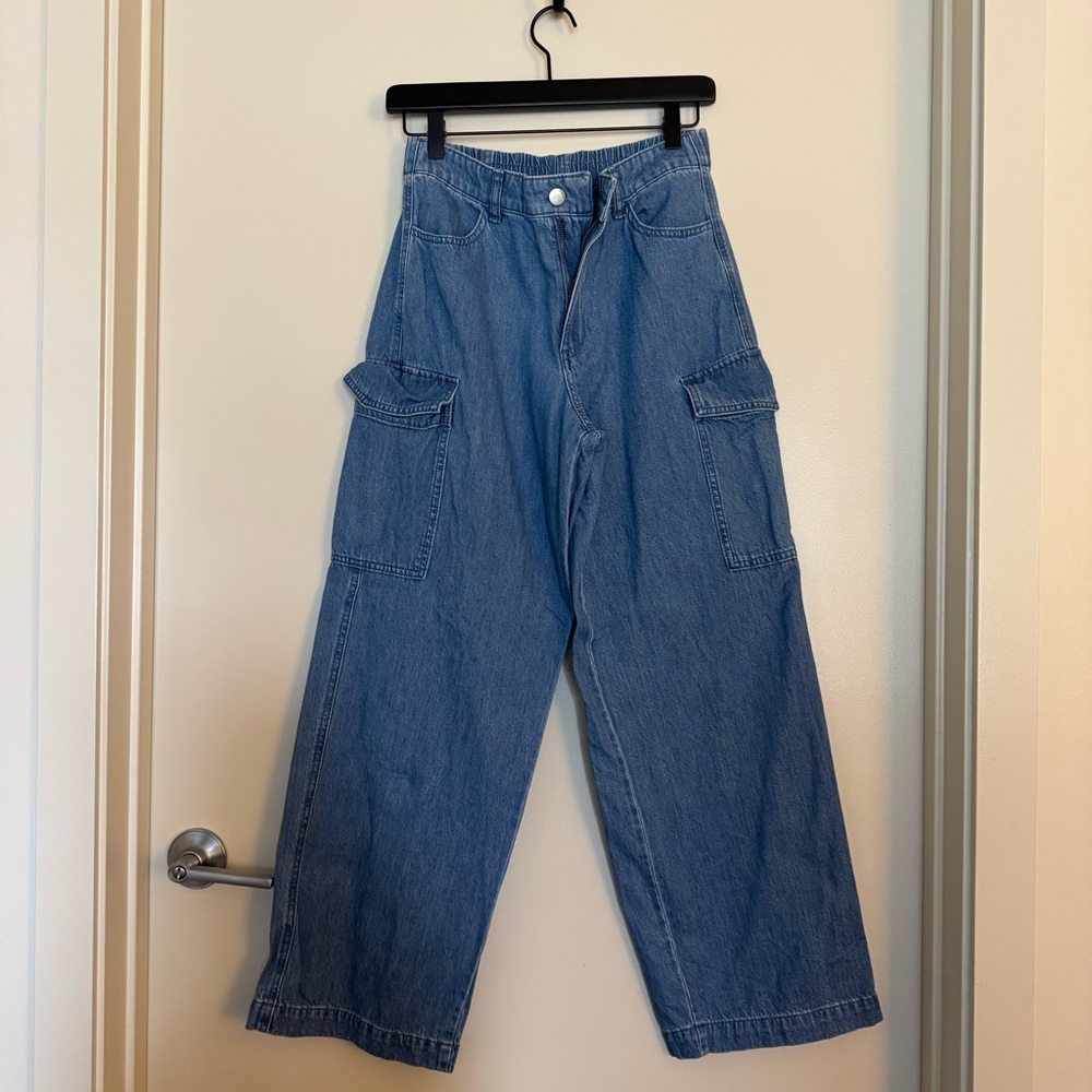 Uniqlo Blue Denim Pants